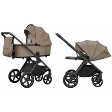 Универсальная коляска 2 в 1 Carrello Ultimo CRL-6701 Acoustic Beige бежевая с дождевиком фото 11