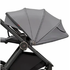 Универсальная коляска 2 в 1 Carrello Ultimo CRL-6701 Sable Black черная с дождевиком фото 55