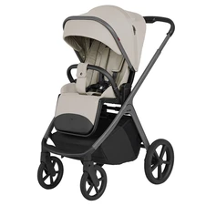 Универсальная коляска 2 в 1 Carrello Vector CRL-6700 Zephyr Beige светло-бежевая с дождевиком купить