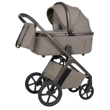 Универсальная коляска 2 в 1 Carrello Vector CRL-6700 Flannel Beige бежевая с дождевиком