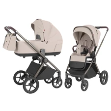 Универсальная коляска 2 в 1 Carrello Ultra CRL-6527 Maple Beige (Color Frame) цветная рама фото 11