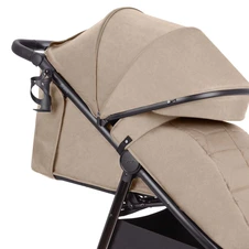 Прогулочная коляска Carrello Bravo CRL-5515 Sable Beige серо-бежевая с чехлом на ножки фото 44