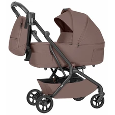 Универсальная коляска 2 в 1 Carrello Magia CRL-6655 Glace Pink розовая с сумочкой