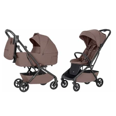 Универсальная коляска 2 в 1 Carrello Magia CRL-6655 Glace Pink розовая с сумочкой фото 11