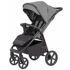 Прогулочная коляска Carrello Bravo CRL-5515 Forest Grey серая с чехлом на ножки