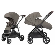 Прогулочная коляска Carrello Costa CRL-5543 Feather Beige коричневая с поворотным блоком фото 11