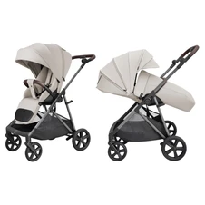 Прогулочная коляска Carrello Costa CRL-5543 Cloud Grey светло-серая с поворотным блоком фото 11