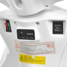 Детский мотоцикл скутер M 6535EL-1(24V) белый с мотором 550 Вт фото 18