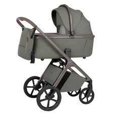 Универсальная коляска 2 в 1 Carrello Vector CRL-6553 Artichoke Green зеленая с люлькой и прогулочным блоком