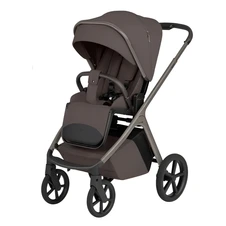 Универсальная коляска 2 в 1 Carrello Vector CRL-6553 Coffee Beige коричневая с люлькой и прогулочным блоком купить
