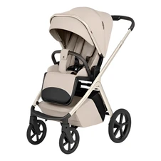 Универсальная коляска 2 в 1 Carrello Vector CRL-6553 Seashell Beige бежевая с люлькой и прогулочным блоком купить
