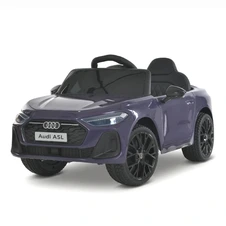 Детский электромобиль Audi M 6506EBLR-9 фиолетовый два двигателя по 35 Вт купить