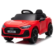 Детский электромобиль Audi M 6506EBLR-3 красный два двигателя по 35 Вт фото 44