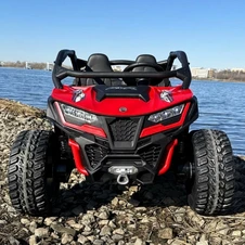 Детский электромобиль M 6075(2)EBLR-3(24V) красный двухместный багги с 4 моторами фото 11