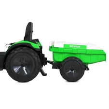 Детский электромобиль M 4847EBLR-4(24V) синий трактор с двумя ковшами фото 13