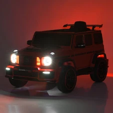 Двухместный детский электромобиль Mercedes M 6404EBLR-2(24V) черный фото 57