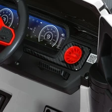 Двухместный детский электромобиль Mercedes M 6404EBLR-2(24V) черный фото 25