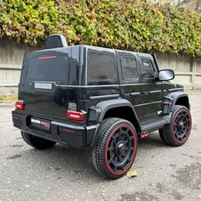 Двухместный детский электромобиль Mercedes M 6404EBLR-2(24V) черный фото 44