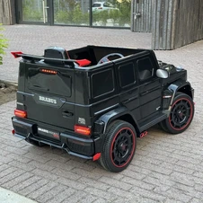Двухместный детский электромобиль Mercedes M 6404EBLR-2(24V) черный фото 77