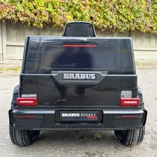 Двухместный детский электромобиль Mercedes M 6404EBLR-2(24V) черный фото 88