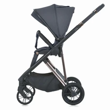Универсальная коляска 2 в 1 El Camino Coil ME 1190 Dark Chocolate темно-коричневая люлька + блок фото 44