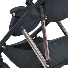 Универсальная коляска 2 в 1 El Camino Coil ME 1190 Dark Chocolate темно-коричневая люлька + блок фото 77