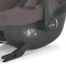 Автокресло El Camino i-Lock ME 1210 Gray серое Isofix с чехлом фото 44
