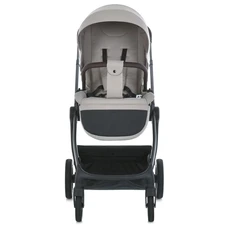 Универсальная коляска 2 в 1 El Camino Riviera ME 1183 Dark Chocolate темно-коричневая с люлькой и блоком фото 11