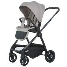 Универсальная коляска 2 в 1 El Camino Riviera ME 1183 Dark Chocolate темно-коричневая с люлькой и блоком фото 33