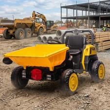 Детский трактор M 6480EBLR-6(24V) желтый с пультом управления