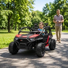 Детский электромобиль багги M 6481EBLR-3(24V) двухместный красный купить