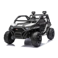 Детский электромобиль багги M 6481EBLR-1(24V) двухместный белый фото 32