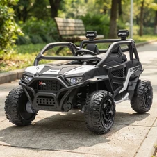 Детский электромобиль багги M 6481EBLR-1(24V) двухместный белый фото 14
