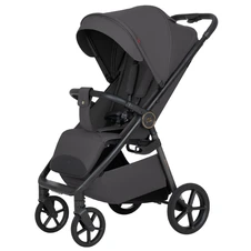Прогулочная коляска Carrello Bravo Carbon CRL-5530 Lumber Grey серая с подстаканником