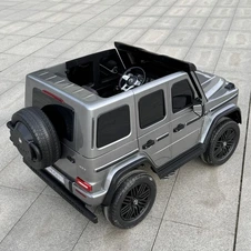 Детский электромобиль M 5880EBLR-11(24V) серый двухместный Mercedes фото 11