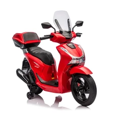 Детский мотоцикл скутер M 6535EL-3(24V) красный с мотором 550 Вт фото 11