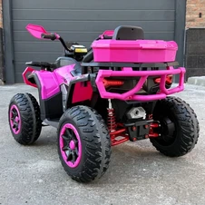Детский квадроцикл на аккумуляторе M 6316EBLR-8 розовый с пультом фото 44