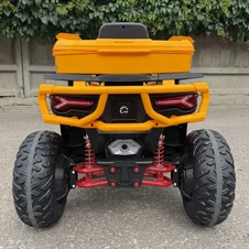 Детский квадроцикл на аккумуляторе M 6316EBLR-6 желтый с пультом фото 44