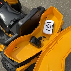 Детский квадроцикл на аккумуляторе M 6316EBLR-6 желтый с пультом фото 99