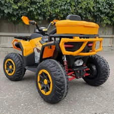 Детский квадроцикл на аккумуляторе M 6316EBLR-5 зеленый с пультом фото 16