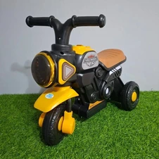 Детский трехколесный мотоцикл M 6361-6 желтый