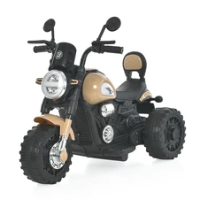 Детский мотоцикл M 6526ER-13 бежевый с двумя моторами по 25W купить