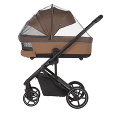 Универсальная коляска 2 в 1 Carrello Alfa CRL-6522 NC Meadow Green зеленая с люлькой и прогулочным блоком фото 33