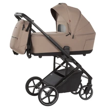 Универсальная коляска 2 в 1 Carrello Alfa CRL-6522 NC Alpine Beige бежевая с люлькой и прогулочным блоком