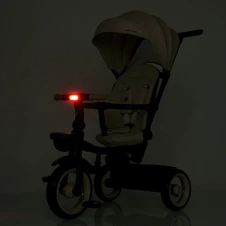 Трехколесный велосипед MT 1038-1 Medium Gray серый с ручкой и поворотным сиденьем фото 44