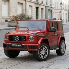 Детский электромобиль Mercedes M 6544EBLRS-3(24V) красный автопокраска