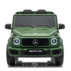 Детский электромобиль Mercedes M 6544EBLR-10(24V) зеленый два мотора по 200 Вт фото 33