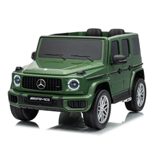 Детский электромобиль Mercedes M 6544EBLR-10(24V) зеленый два мотора по 200 Вт фото 66