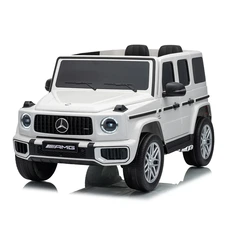 Детский электромобиль Mercedes M 6544EBLR-1(24V) белый два мотора по 200 Вт купить