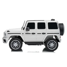 Детский электромобиль Mercedes M 6544EBLR-1(24V) белый два мотора по 200 Вт фото 44